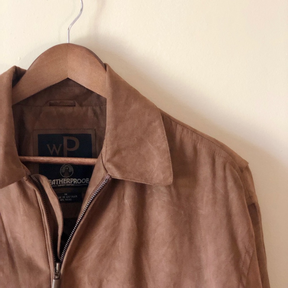 Weather Proof Brown Suede Jacket